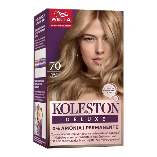 TINTURA KOLESTON DELUXE 70 LOURO MEDIO