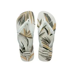 CHINELO HAVAIANAS ALOHA BRANCO E VERDE TAM 37/38