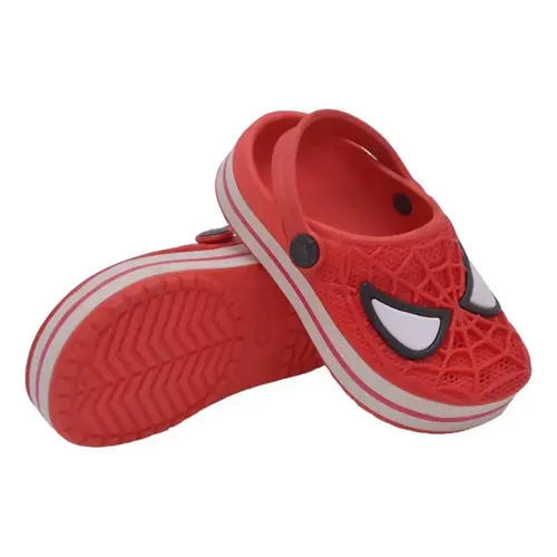 SANDÁLIA BABUCHE SPIDER MEN VERMELHO TAM 20