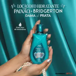 HIDRATANTE PAIXAO BRIDGERTON DAMA DE PRATA 200ML