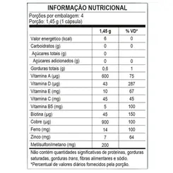 MANTECORP NOUVE BIOTIN CABELO, PELE E UNHA COM 30 CAPSULAS
