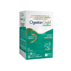 SUPLEMENTO OGESTAN GOLD LACFLOR 30 CAPSULAS OMEGA 3 + 30 CAPSULAS LACTOBACILOS