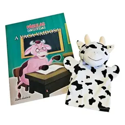 LIVRO BRINQUEDO FANTOCHE A VACA VAIDOSA PAE EDITORA