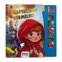LIVRO SONORO CHAPEUZINHO VERMELHO PAE EDITORA