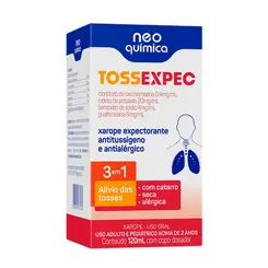 TOSSEXPEC XAROPE 3 EM 1 COM 120 ML