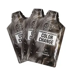 SHAMPOO TONALIZANTE KISS NEW YORK COLOR CHANGE CASTANHO ESCURO