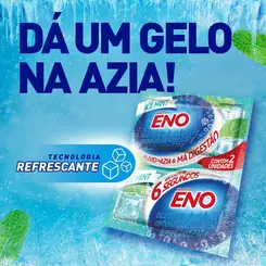 SAL DE FRUTA ENO ICE MINT COM 2 ENVELOPES 5G