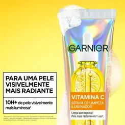 SERUM DE LIMPEZA ILUMINADOR GARNIER VITAMINA C 100ML