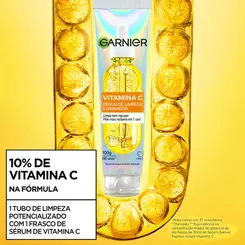 SERUM DE LIMPEZA ILUMINADOR GARNIER VITAMINA C 100ML