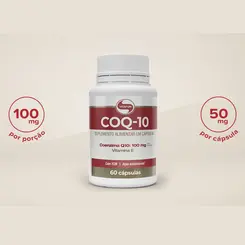 COENZIMA Q10 100MG VITAFOR COM 60 CAPSULAS