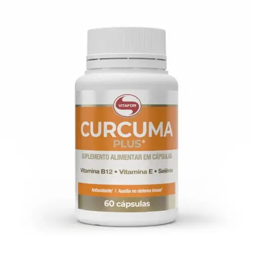 CURCUMA PLUS 500MG VITAFOR COM 60 CAPSULAS