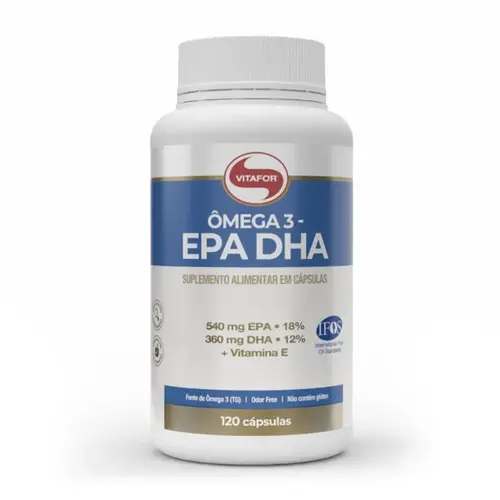 OMEGA 3 EPA E DHA 1000MG VITAFOR COM 120 CAPSULAS