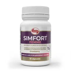 SIMFORT FEMME VITAFOR 650MG COM 15 CAPSULAS
