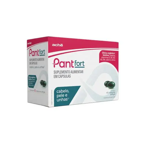 SUPLEMENTO PANT FORT COM 60 CAPSULAS - CABELO, PELE E UNHA
