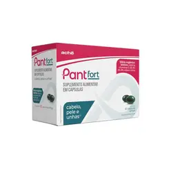 SUPLEMENTO PANT FORT COM 60 CAPSULAS - CABELO, PELE E UNHA