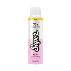 DESODORANTE AEROSOL CIMED SUPER VELVET 150ML