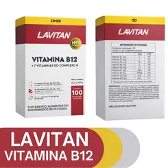 LAVITAN VITAMINA B12 COM 100 COMPRIMIDOS
