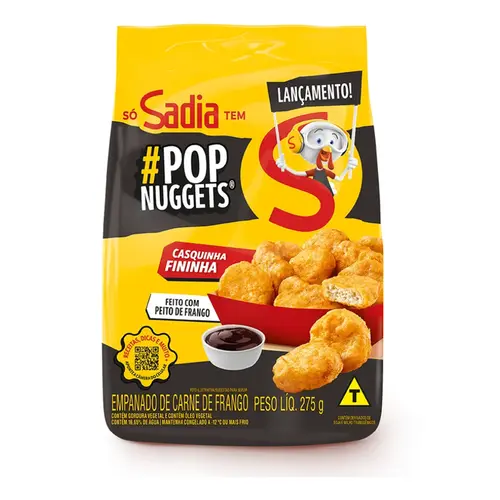 POP NUGGETS FRANGO 275G