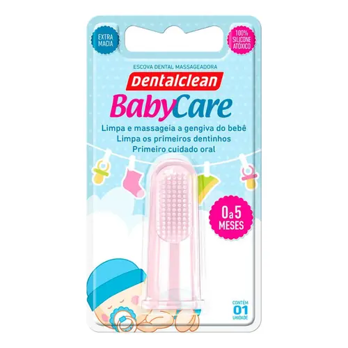 ESCOVA DE DENTE MASSAGEADORA BABY CARE