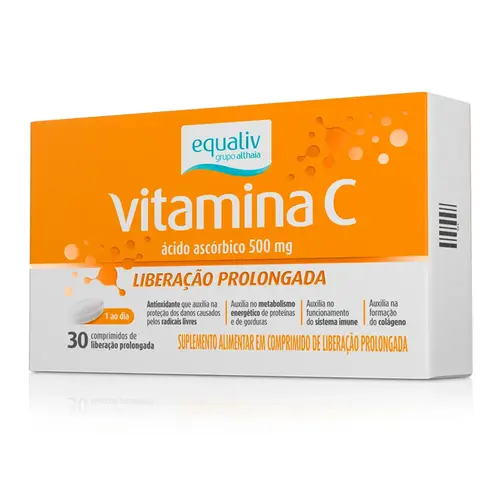 VITAMINA C 500MG EQUALIV COM 30 COMPRIMIDOS