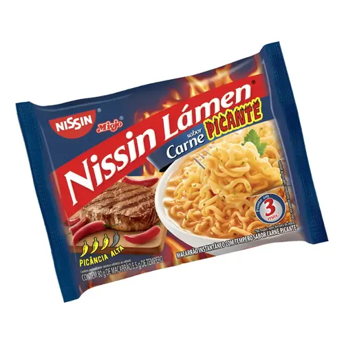 NISSIN LAMEN CARNE PICANTE 85G