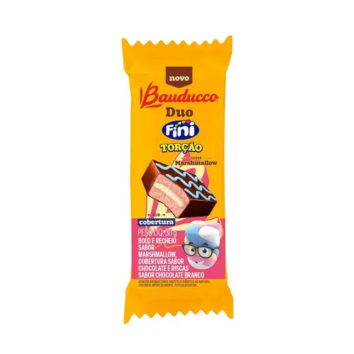 BOLINHO BAUDUCCO DUO FINI MARSHMALLOW 30G