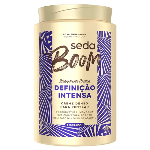 CREME PARA PENTEAR SEDA BOOM DEFINIÇÃO INTENSA 1KG