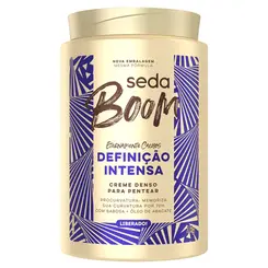 CREME PARA PENTEAR SEDA BOOM DEFINIÇÃO INTENSA 1KG