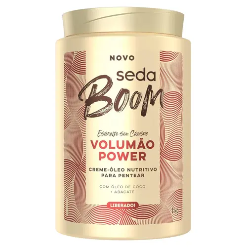 CREME PARA PENTEAR SEDA BOOM VOLUMAO POWER 1KG