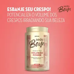 CREME PARA PENTEAR SEDA BOOM VOLUMAO POWER 1KG