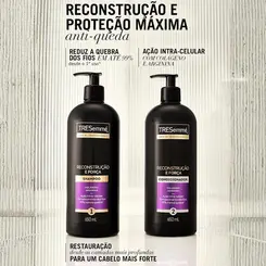 SHAMPOO TRESEMME RECONSTRUÇÃO E FORÇA 650ML