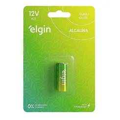 PILHA ELGIN 12V A23 COM 1 UNIDADE