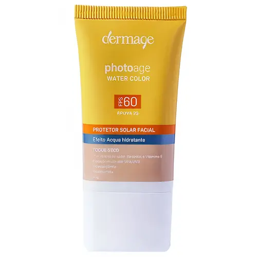 PROTETOR SOLAR FACIAL DERMAGE PHOTOAGE WATER COLOR FPS60 40G