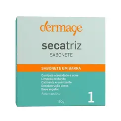 SABONETE EM BARRA SECATRIZ DERMAGE 90G