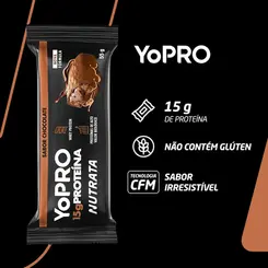 BARRA DE PROTEINA YOPRO CHOCOLATE 55G