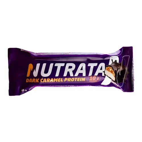 BARRA DE PROTEINA NUTRATA DARK CARAMEL 45G