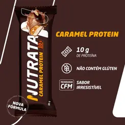 BARRA DE PROTEINA NUTRATA CARAMEL 45G