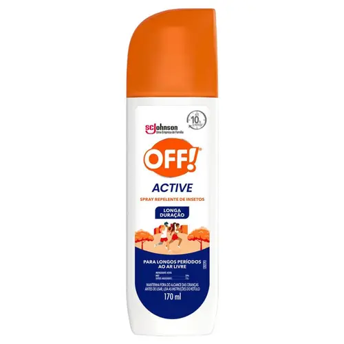 REPELENTE OFF EM SPRAY ACTIVE 170ML