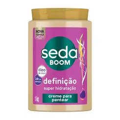 CREME PARA PENTEAR SEDA BOOM DEFINICAO SUPER HIDRATANTE 1KG
