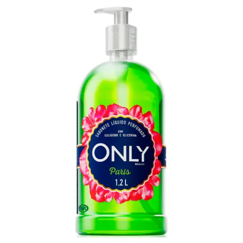 SABONETE LIQUIDO ONLY PARIS 1,2L