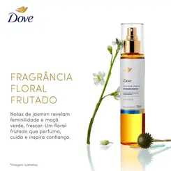 OLEO SERUM CORPORAL DOVE EM SPRAY HIDRATANTE 150ML