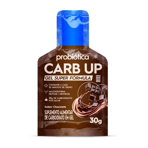 CARB UP GEL SUPER FORMULA CHOCOLATE - PROBIOTICA 30G