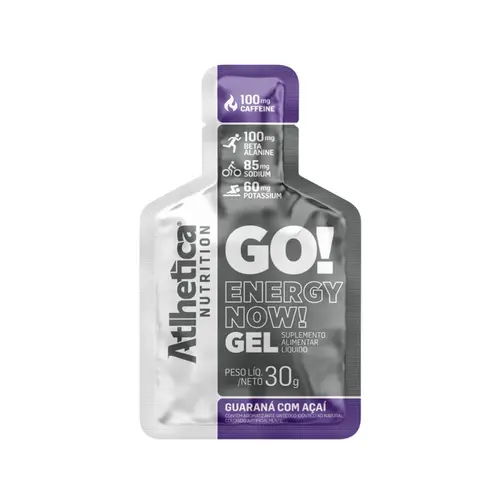 GO! ATLHETICA ENERGY NOW GEL AÇAI COM GUARANA 30G