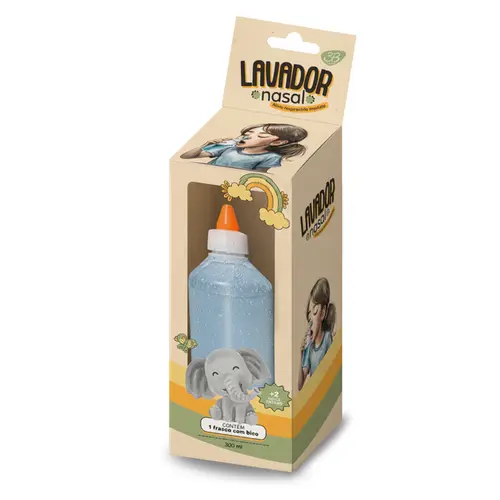 LAVADOR NASAL FRASCO 3B COM 1 BICO EXTRA 300ML