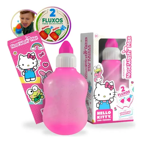 LAVADOR NASAL MAX HELLO KITTY NOSEWASH 240ML