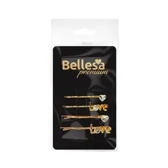 PRESILHA LOVE BELLESA PREMIUM COM 4 UNIDADES