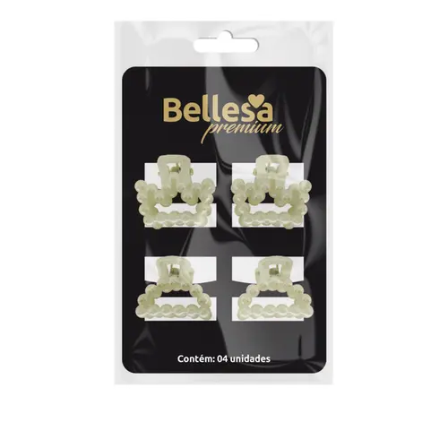 MINI PIRANHA BELLESA PREMIUM PEROLA COM 4 UNIDADES