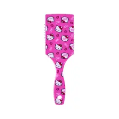 ESCOVA DE CABELO HELLO KITTY ALMOFADADA QUADRADA PEQUENA REF 11400