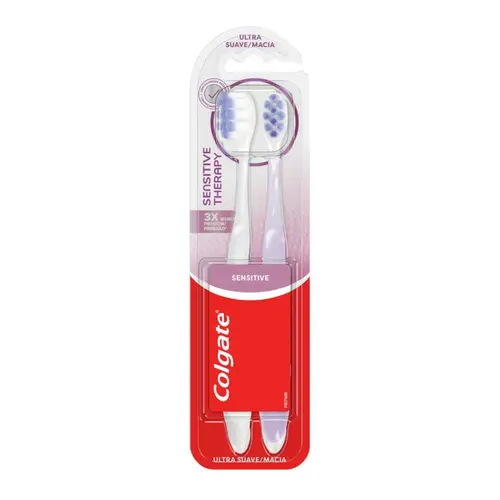 ESCOVA DE DENTE COLGATE SENSITIVE EXTRA SUAVE 2 UNIDADES