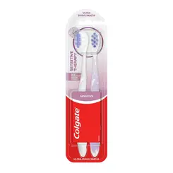 ESCOVA DE DENTE COLGATE SENSITIVE EXTRA SUAVE 2 UNIDADES